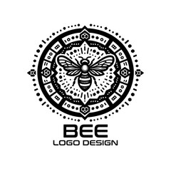 Bee Vector Logo Design