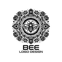 Bee Vector Logo Design