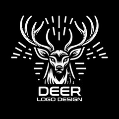 Deer Vector Logo Design