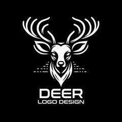 Deer Vector Logo Design