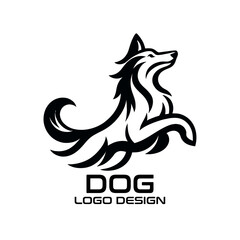 Dog Vector Logo Design