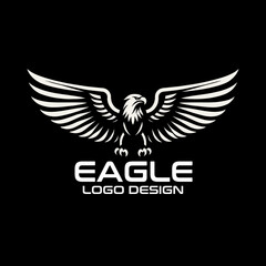 Fototapeta premium Eagle Vector Logo Design