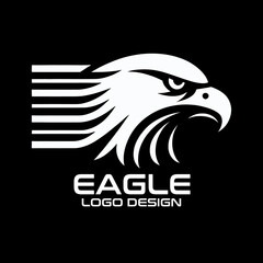Fototapeta premium Eagle Vector Logo Design