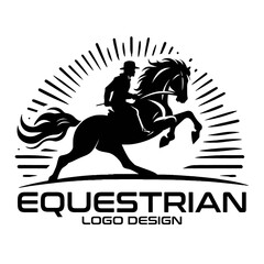 Equestrian Vector Logo Design