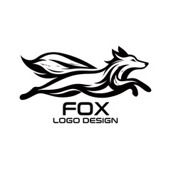Fototapeta premium Fox Vector Logo Design