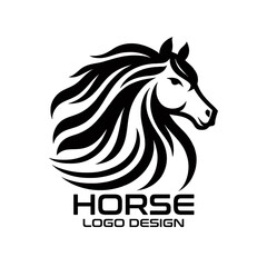 Horse Vector Logo Design