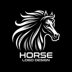 Horse Vector Logo Design