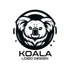 Koala Vector Logo Design