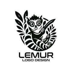 Lemur Vector Logo Design