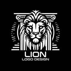 Lion Vector Logo Design