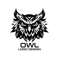 Owl Vector Logo Design
