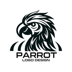 Parrot Vector Logo Design