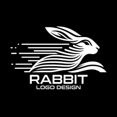 Rabbit Vector Logo Design