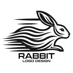 Rabbit Vector Logo Design