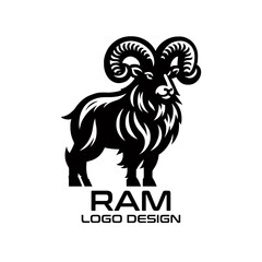 Ram Vector Logo Design