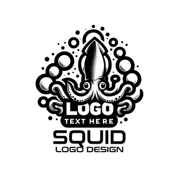 Squid Vector Logo Design