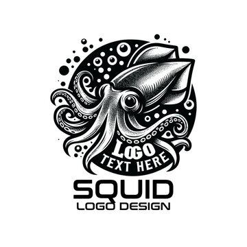 Squid Vector Logo Design