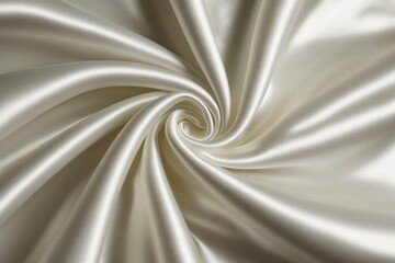 Sleek White Silk Texture Background for Elegant Design