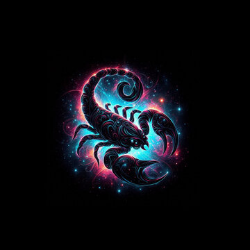Signo de Escorpio en el Cosmos Infinito