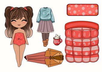 Paper Doll Christmas 