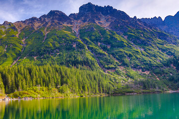 Naklejka premium Tatra National Park and beautiful views.