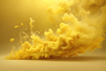 Yellow Smoke Wallpaper, Smoke Background, Smoke Effects Background, Smoke wallpapers, Colorful Smoke Background, Abstract Smoke Wallpapers, AI Generative