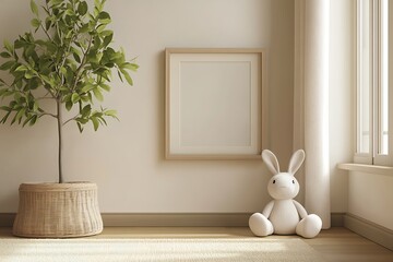 Picture frame in living room