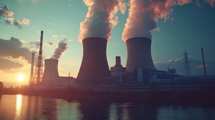 Design the construction of a new nuclear power plant