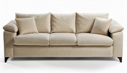 Obraz premium sofa isolated on white background