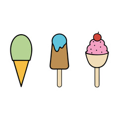 ice cream set