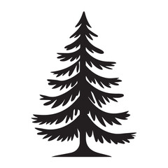 christmas tree vector 