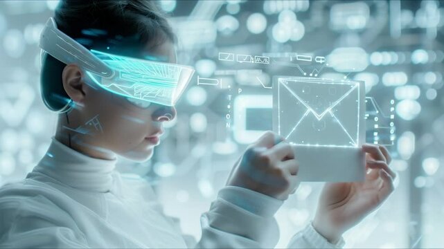 futuristic technology to send e-mail via power of thought, computer brain human interface internet inside, cyborg innovations 