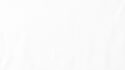 Seamless white canvas texture background ideal for design projects, clean, textile
