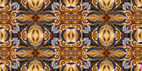 Seamless banner pattern. The texture is woven wide. Abstract chaotic background