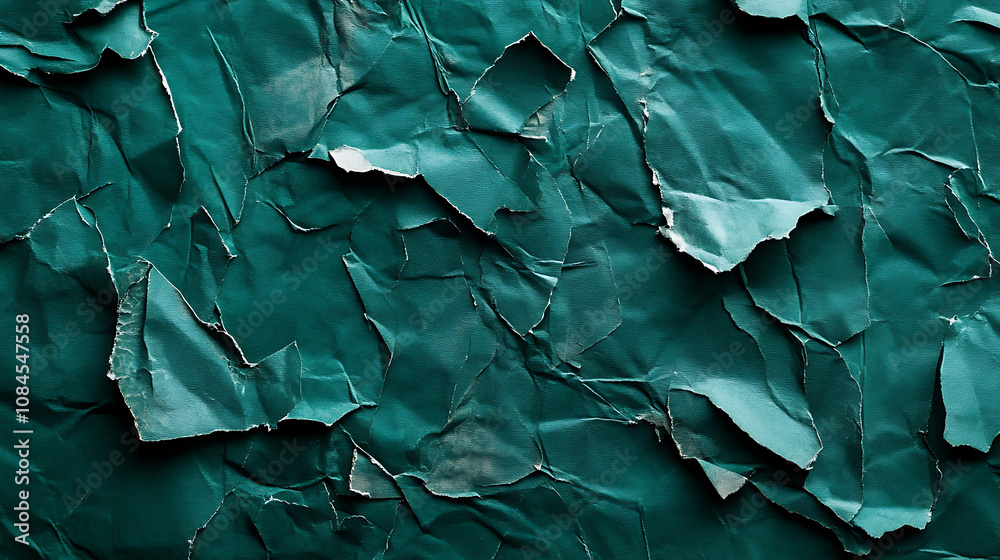 Poster a green paper texture background offers an abstract dark green surface suitable for various design p