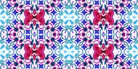 Seamless banner pattern. The texture is woven wide. Abstract chaotic background