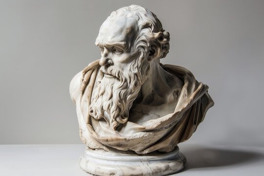 Philosophical Sculpture: Heraclitus Embracing Change