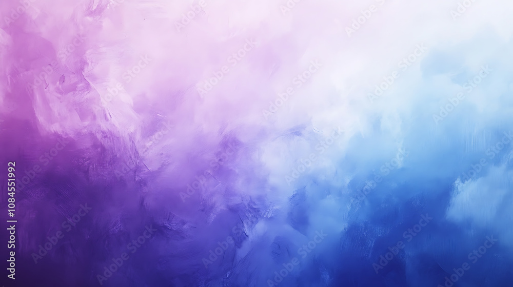 Aufkleber Abstract Blue and Purple Painting Texture Background creating an abstract blue and violet painting texture This background is great for adding a touch of elegance or creativity