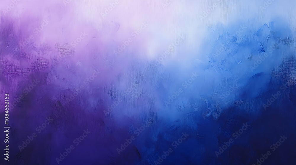 Aufkleber abstract blue and purple painting texture background creating an abstract blue and violet painting t