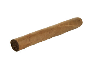 Smoking concept. Isolated cuban cigar. Cut out transparent png