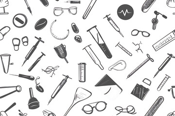 medical themed backgrounds like medical symbols equipment 

