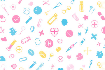 medical themed backgrounds like medical symbols equipment 
