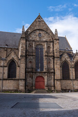 The St Germain Church (Rennes, Ille-et-Vilaine, Bretagne, France)