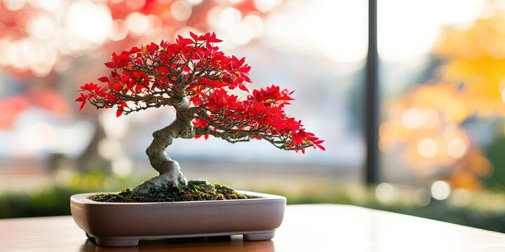 bonsai tree, christmas