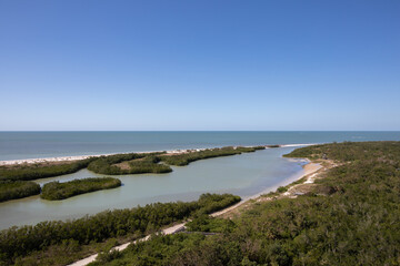 View from South Seas Tower 4 18th Floor Marco Island Florida