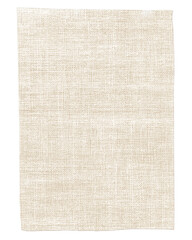 Linen light beige material texture background fabric sample