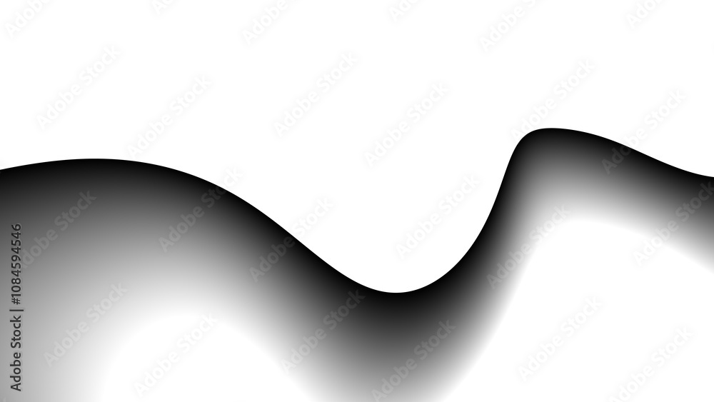 Aufkleber Modern abstract overlay transparent background texture with layers of black and gray transparent material in grunge lines in random geometric
