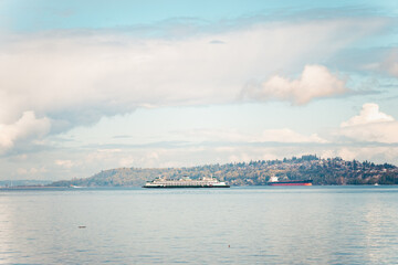 Alki Beach, Seattle, Washington Lifestyle photography featuring restaurants, social activities, and...