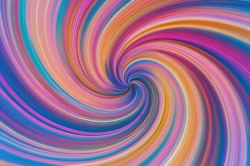 Obraz premium Vibrant Pastel Swirl Showcase Featuring Dynamic Color Interplay and Engaging Patterns