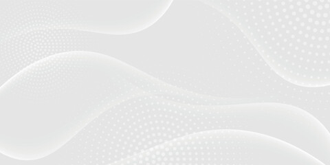 abstract white background with gradient color and artistic dynamic line decoration